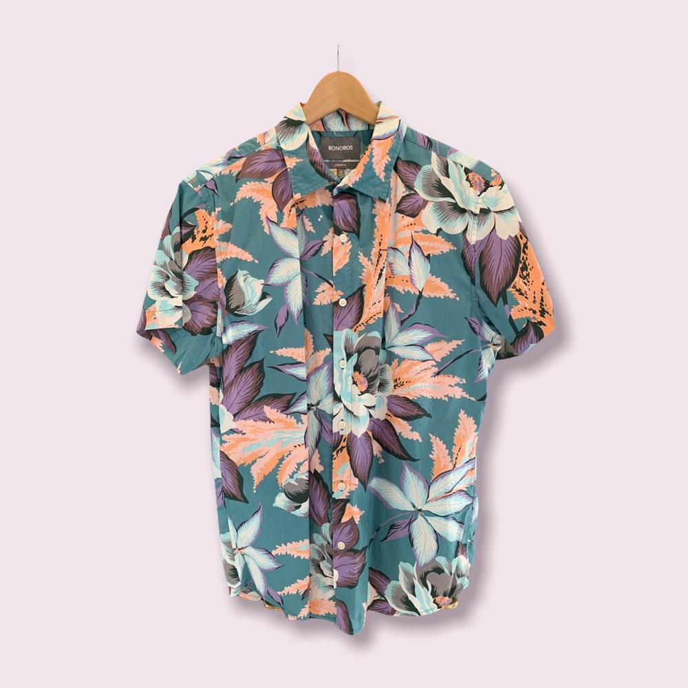 Bonobos Hawaiian style print -  Standard Fit
